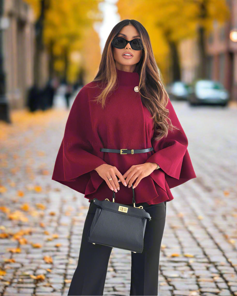 Élisa | Veste Papillon Élégante avec Ceinture pour Femmes