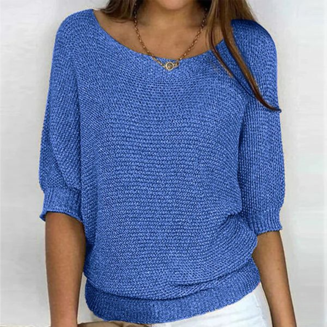 Pull Manches Chauve-Souris | Léger & Élégant | Coupe Décontractée