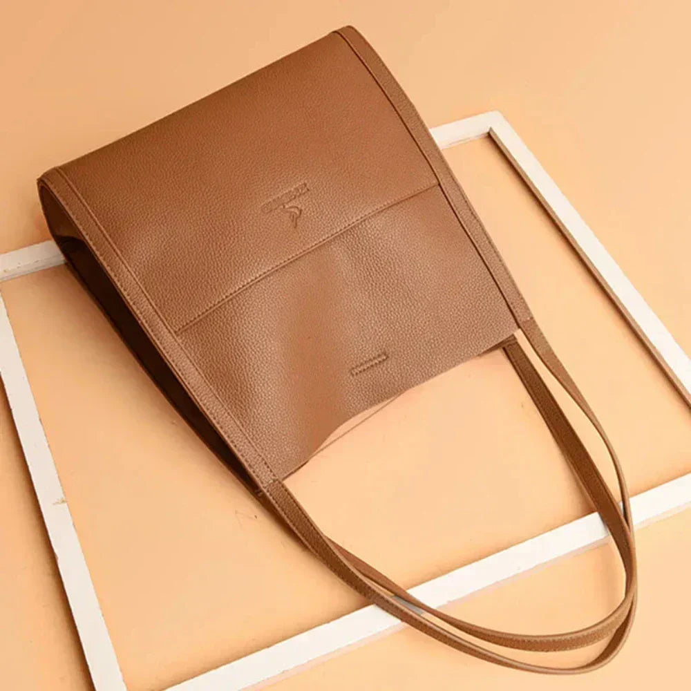 Sac Cabas Similicuir | Élégance Minimaliste et Format Spacieux