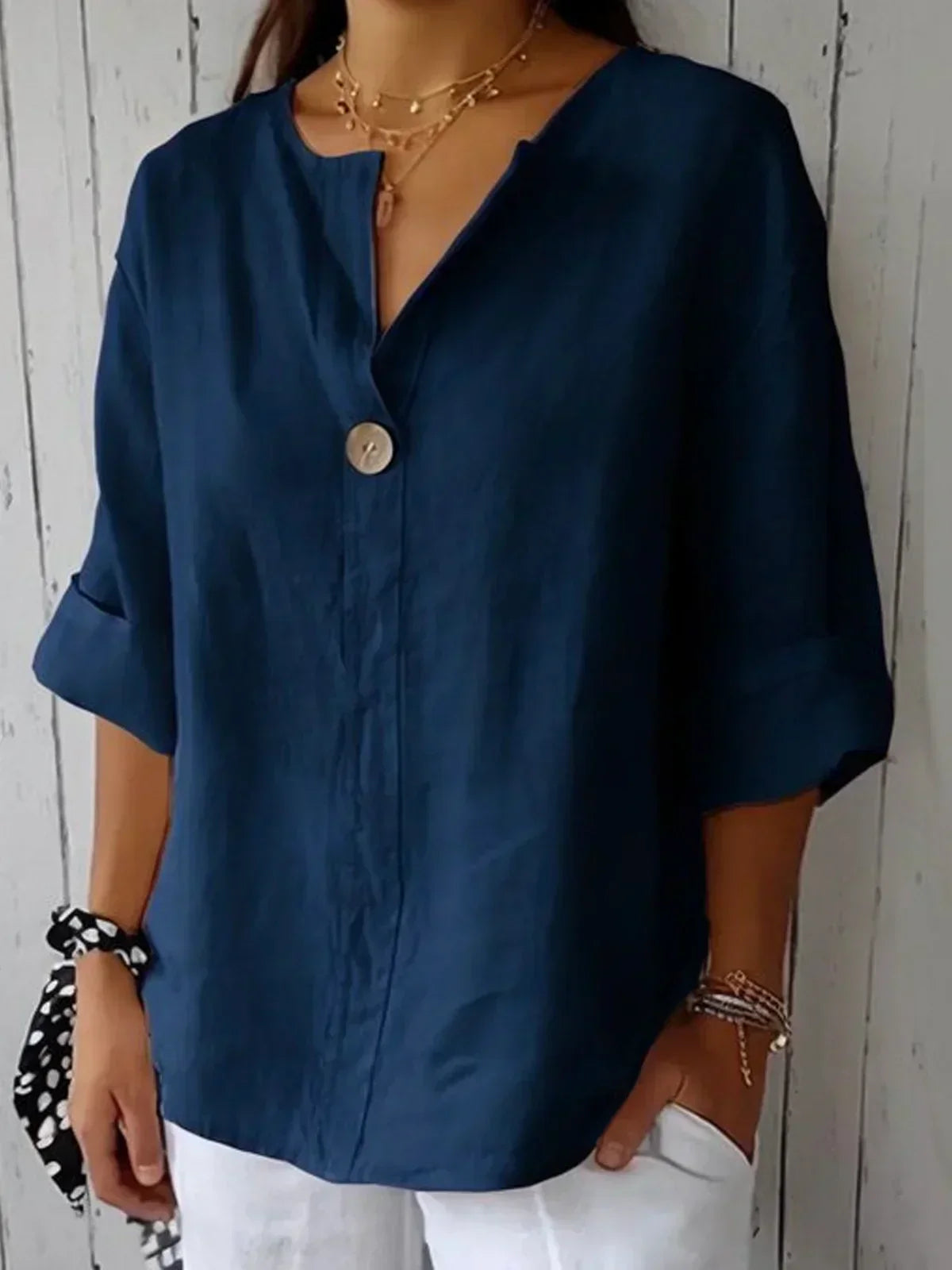 Blouse Femme en Lin | Confortable | Légère & Élégante