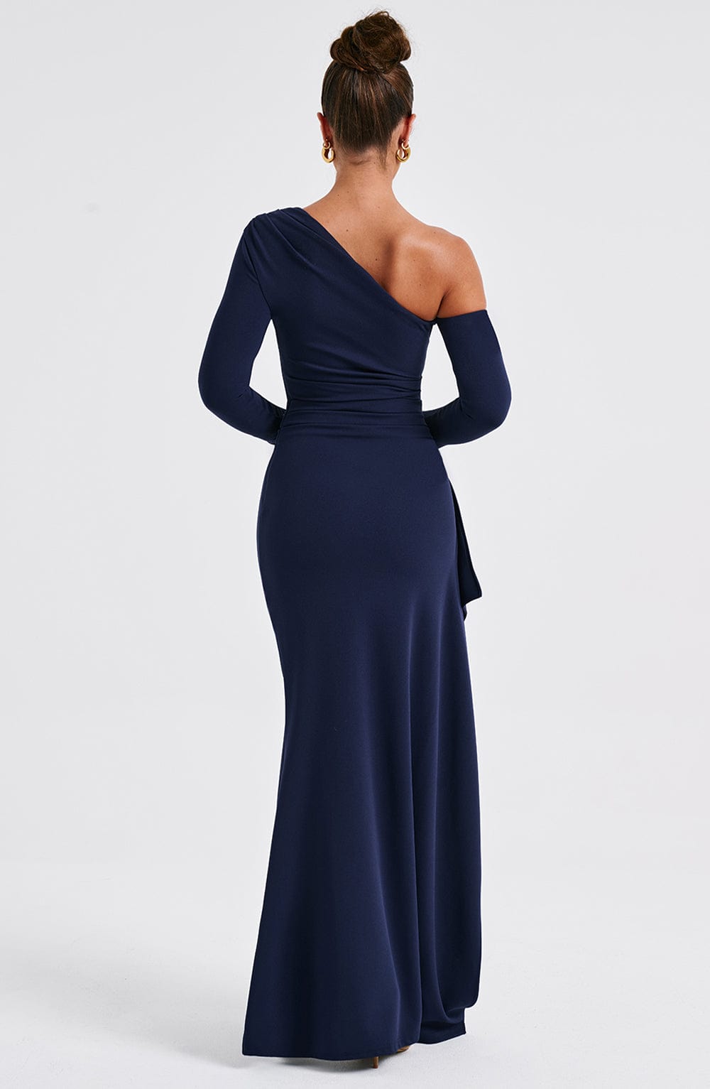 Robe Longue Asymétrique | Élégante & Glamour | Fente Haute