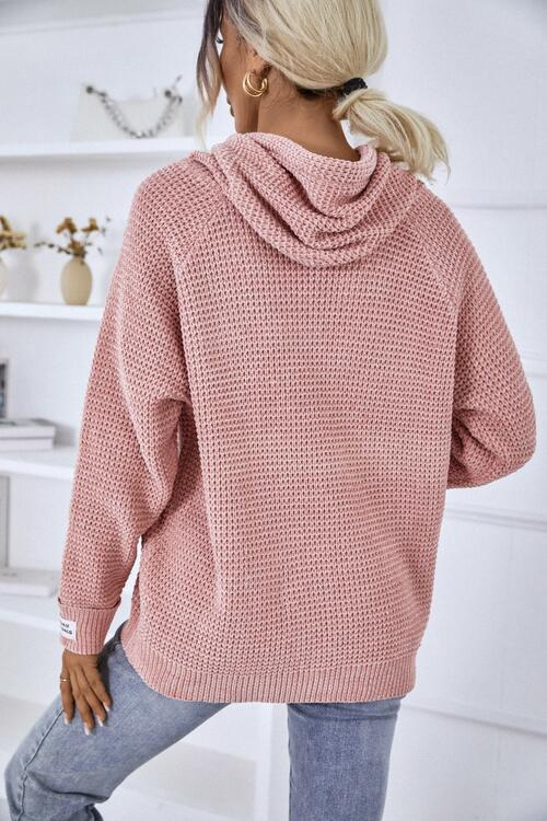 Pull à Capuche en Maille | Doux & Confortable | Style Décontracté