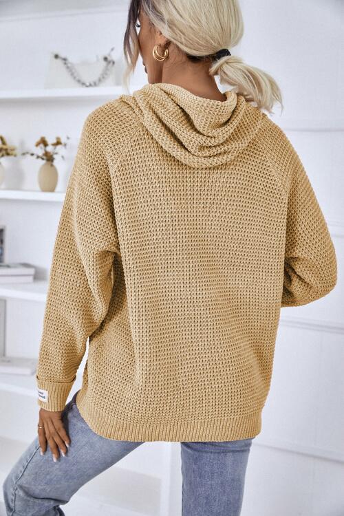 Pull à Capuche en Maille | Doux & Confortable | Style Décontracté