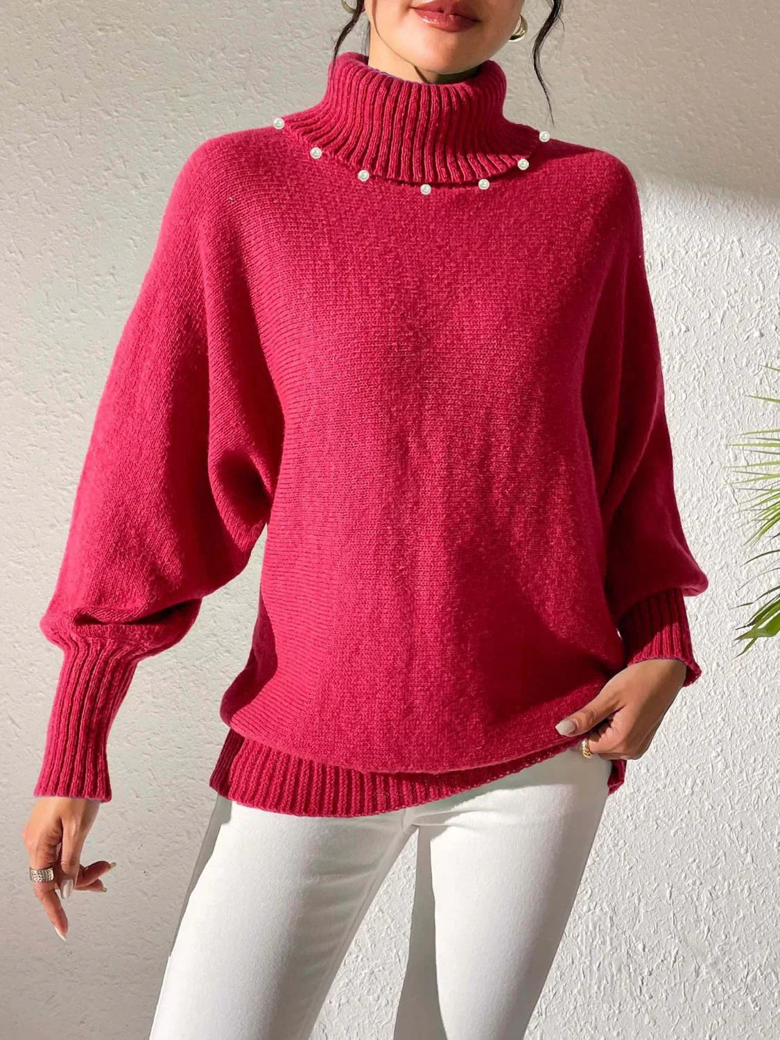 Pull Col Roulé | Maille Douce | Élégance & Chaleur
