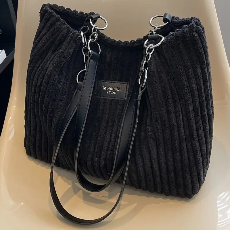 Sac Velours Côtelé | Élégant & Tendance | Pratique & Stylé