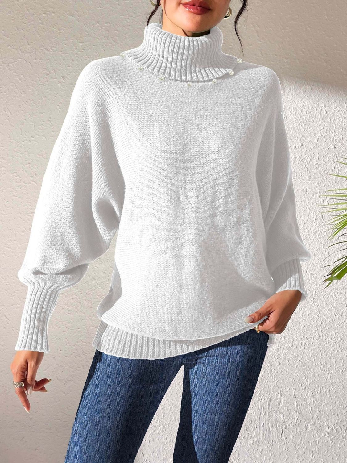 Pull Col Roulé | Maille Douce | Élégance & Chaleur