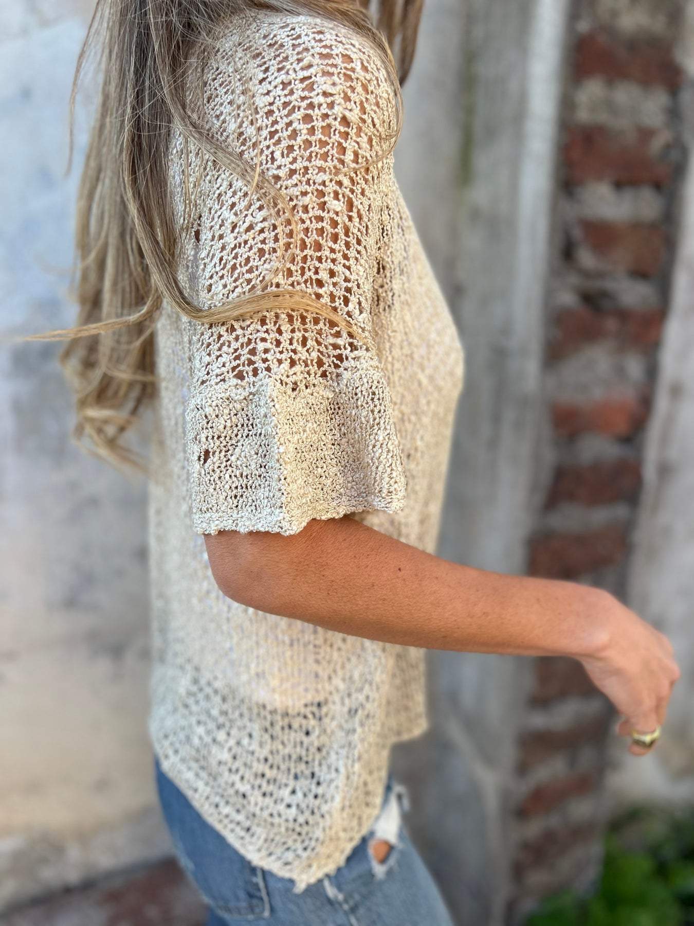 Gilet Léger Boutonné | Naturel et Décontracté