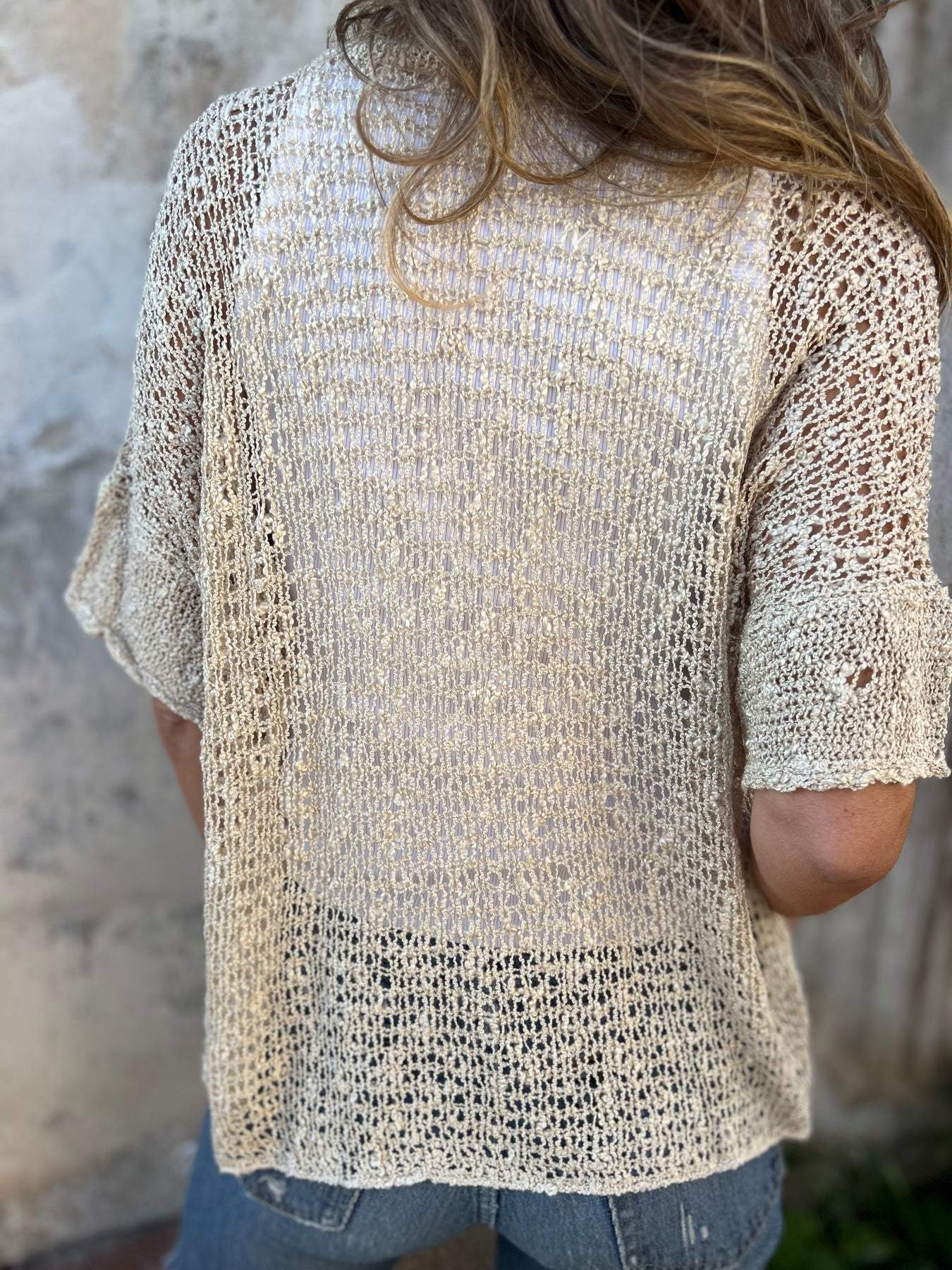 Gilet Léger Boutonné | Naturel et Décontracté