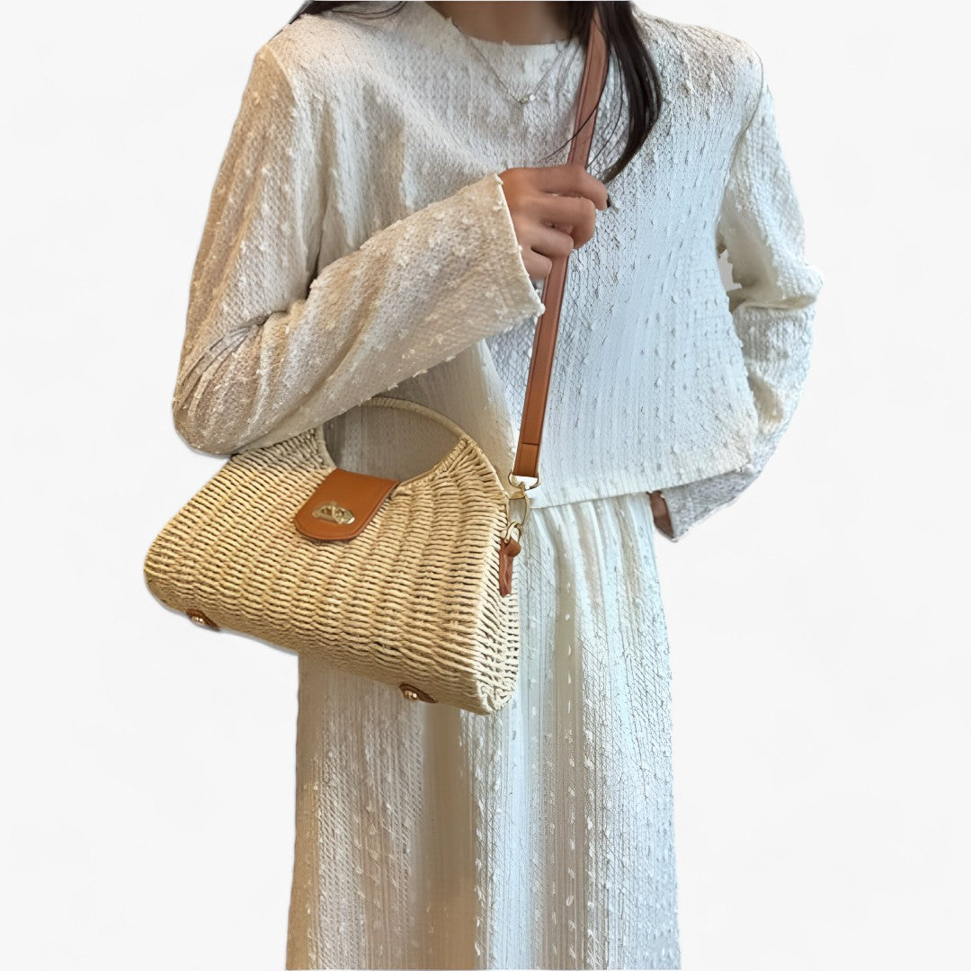 Sac à Main en Rotin | Chic Bohème | Indispensable Été