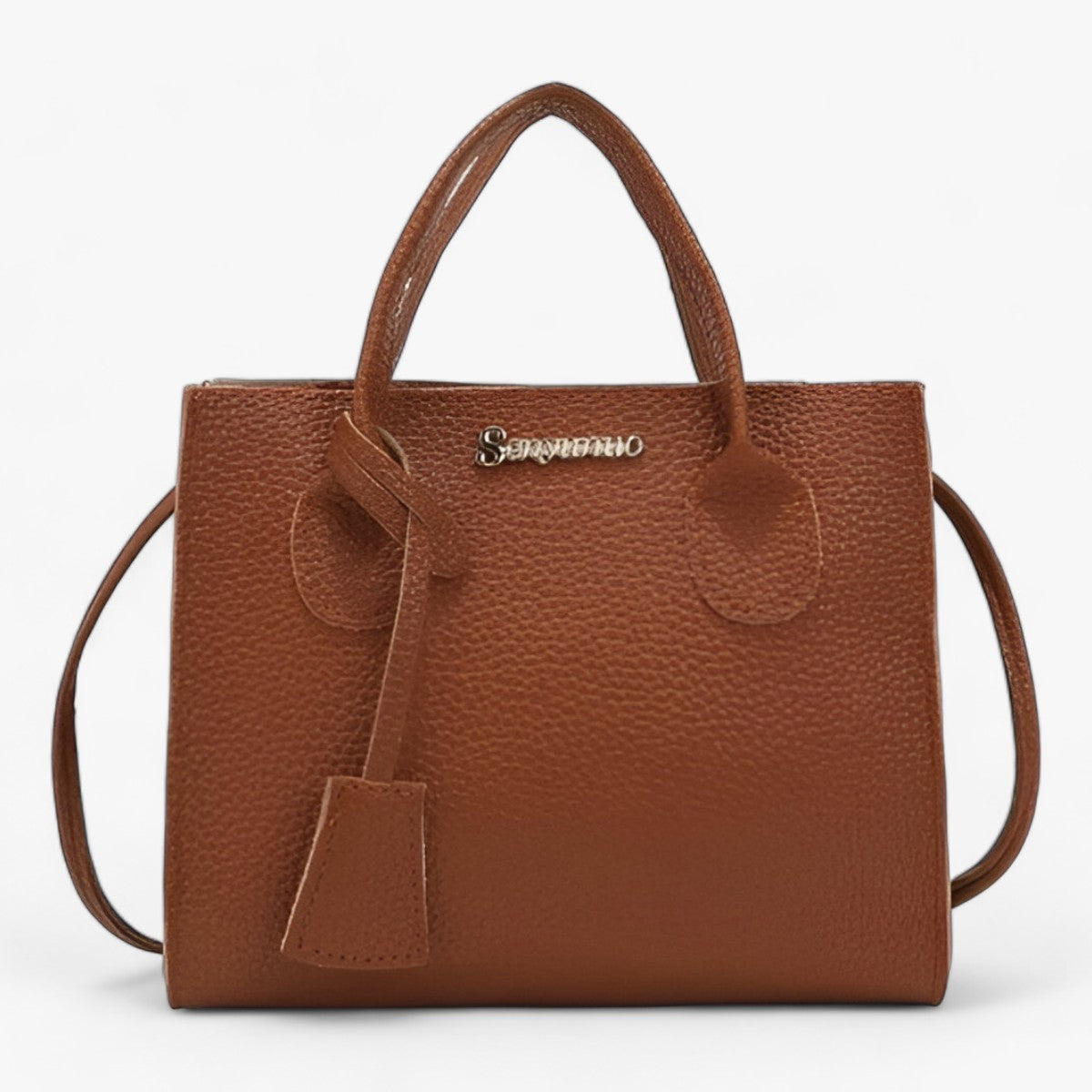 Sac Cabas Effet Croco | Élégance Structurée | Simili Cuir