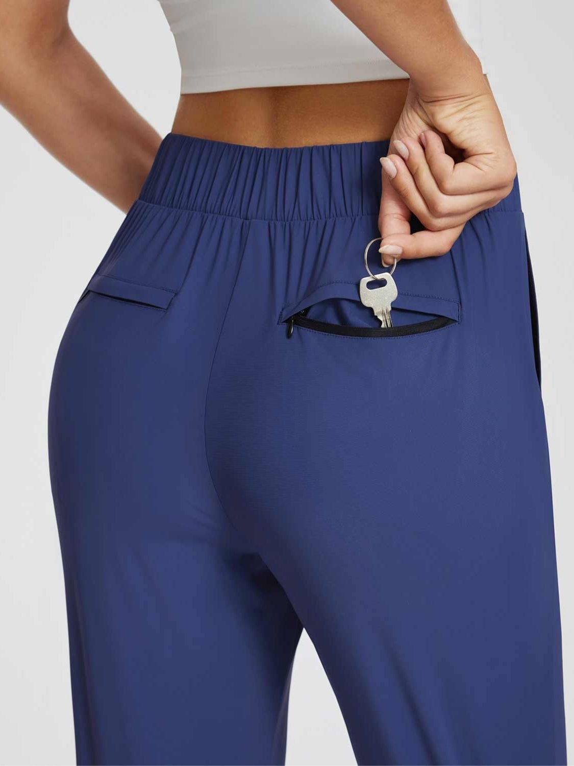Elisa | Pantalon confortable en matière respirante et élastique